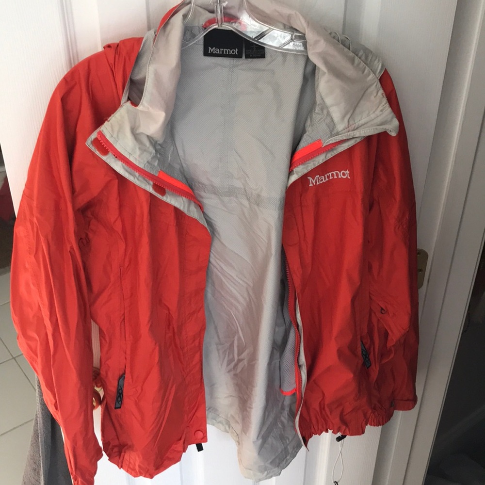 Marmot Orange Women’s Rain Jacket